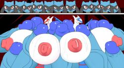 generation_3_pokemon generation_4_pokemon latias latios necrobern pokemon pokemon_(species) riolu small_but_hung small_dom_big_sub smaller_male