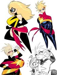 captain marvel from marvel by ilikestuffdoyou