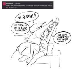 2d 2futas alice_gunner_(catgrrrlriot) ask_blog catgrrrlriot dickgirl dickgirl/dickgirl fighting futa_on_futa futa_only futanari harry_gunner_(catgrrrlriot) incest intersex original original_character siblings sisters sketch text trans_woman transfem wrestling