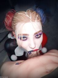 1boy 1girls 2025 3d batman_(series) blonde_hair blowjob blowjob_face blue_eyes blue_streak bottomless bottomless_male checkpik clothed clothed_female clown_collar cum cum_on_face cum_on_hair cum_on_head dc dc_comics deepthroat deepthroat_no_hands detailed_background duo dyed_hair eyeshadow fellatio female female_penetrated full_body_suit full_face_blush hairy_male hands-free_blowjob harley_quinn harley_quinn_(suicide_squad_game) heavy_makeup image_set indoors kneeling kneeling_on_ground lipstick lipstick_mark lipstick_mark_on_penis lipstick_marks long_hair looking_at_viewer male male/female open_smile oral oral_sex ox_horns penis penis_on_face red_streak retracted_foreskin semi_pov skintight skintight_bodysuit smile straight straight_sex suicide_squad suicide_squad:_kill_the_justice_league sunken_cheeks teeth_showing tied_hair two two-tone_eyeshadow two-tone_lipstick