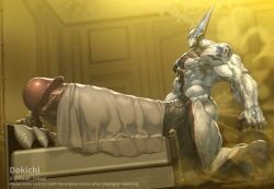 balls bodybuilder boner dokichi erection fart fart_fetish hyper hyper_balls hyper_cock hyper_genitalia hyper_penis hyper_testicles male male_only muscles muscular muscular_arms muscular_male nude penis solo solo_male
