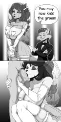 1boy 1boy1girl 1girls age_difference anthro anthro_female anthro_male anthro_on_anthro anthro_only big_breasts big_penis callmewritefag cub dialogue english english_text eyebrows eyelashes female fur furry furry_female furry_male furry_only hanna-barbera kissing_penis larger_female male male/female male_cub married_to_penis older_female older_woman_and_younger_boy ring size_difference small_but_hung small_dom_big_sub smaller_male speech_bubble swat_kats text url wedding_dress young young_anthro young_male younger_male