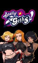 3girls alex_(totally_spies) big_ass big_breasts breasts bust busty chest clover_(totally_spies) curvaceous curvy curvy_figure digital_media_(artwork) female goth goth_girl hips hourglass_figure huge_ass huge_breasts large_ass large_breasts legs light-skinned_female light_skin mature mature_female redpostit sam_(totally_spies) slim_waist thick thick_hips thick_legs thick_thighs thighs totally_spies voluptuous waist wide_hips