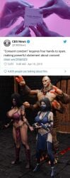1boy 2girls 3d 4_arms big_ass big_breasts breasts bust busty chest curvaceous curvy curvy_figure edenian female goro hips hourglass_figure huge_ass huge_breasts kitana kunoichi large_ass large_breasts legs light-skinned_female light_skin male male/male mature mature_female mehlabs midway mileena mortal_kombat netherrealm_studios outworld outworlder princess royalty shokan slim_waist tarkatan thick thick_hips thick_legs thick_thighs thighs voluptuous waist wide_hips