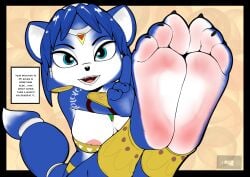 krystal from nintendo by dummycervine