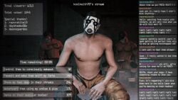 3boys 3d blindfolded chadbrookes chat digital_art gagged human human_male imminent_fart imminent_fart_torture imminent_torture johnny_cage kidnapped livestream male male_only masked masked_male mortal_kombat mortal_kombat_x netherrealm_studios nipples psycho_(borderlands) shirtless shirtless_male source_filmmaker tied_to_chair tied_up twitch unconcious