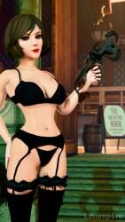 1girls 3d bioshock bioshock_infinite elizabeth_comstock female lavamp1re self_upload tagme