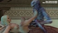 1boy 1girls 3d animated animation bottomless ciri completely_nude cum cum_in_pussy cum_inside detailed_background dialogue drinking english_subtitles female from_behind geralt_of_rivia gloves green_eyes interspecies legs legs_up longer_than_3_minutes longer_than_one_minute male medium_hair missionary_position monster monster_cock monster_fuck mp4 nekker nonhuman_male_on_human_female orgasm pussy pussy_juice scars sex small_breasts sound spread_legs stealth_sex tagme the_witcher_(series) the_witcher_3:_wild_hunt triss_merigold vaginal_penetration video voice_acted wgqhs white_hair