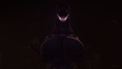 3d big_breasts female godzilla_(series) nightmare_waifu rayhuma shin_godzilla tagme