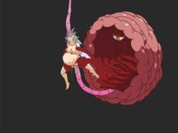 all_the_way_through anal anal_destruction animated eluku fairy_fighting female monster pixel_art tiki