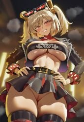 burnice white from zenless zone zero by ltgwhtl