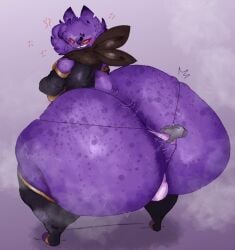 big_ass big_breasts breasts bubble_butt character_request fat female huge_ass hyper_ass jus60201 tagme thick_thighs wide_hips