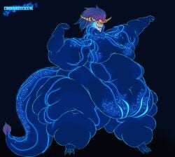 1boy anthro aurelion_sol bbm communisticeve league_of_legends male male_only obese obese_male overweight overweight_anthro solo solo_male