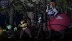 aunt_bunnie bottom_heavy chubby curvy frog_girl garry's_mod goblin huge_ass hyper_ass hyper_thighs sandymoo snail_(cantankeravian) thick_thighs zombie_girl