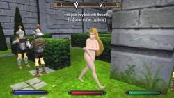 1girls 2boys barefoot breath_of_the_wild choovy3 completely_nude completely_nude_female covering covering_breasts covering_crotch embarrassed embarrassed_nude_female enf female full_body naked naked_female nude nude_female ocarina_of_time princess princess_zelda sneaking the_legend_of_zelda zelda_(breath_of_the_wild)