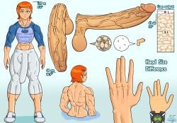 1futa abs balls ben_10 bottomless breasts casual clothed clothing cum cum_drip cum_in_penis cum_inside erection foreskin futa_only futanari gwen_tennyson gwen_tennyson_(classic) huge_cock human hyper hyper_muscles hyper_penis intersex light-skinned_futa light_skin muscles muscular muscular_futa orange_hair pale_skin partially_clothed pecs penis precum short_hair solo solo_futa standing uncensored uncircumcised uncut virile wristwear wtgoggle