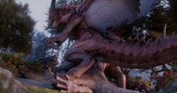 anal anal_sex animal_genitalia anus black_body black_scales bodily_fluids capcom cowgirl_position cum cum_in_ass cum_inside dragon duo elder_dragon fatalis feral feral_penetrated feral_penetrating from_front_position genital_fluids genital_slit genitals hi_res male male/male monster_hunter mythological_creature mythological_scalie mythology on_bottom on_top penetration penis red_body red_scales sabuthedragon safi'jiiva scales scalie sex