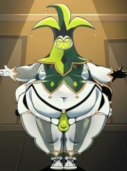 animated chubby_male helluva_boss male_only mammon_(helluva_boss)