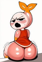 ai_generated ass_focus big_ass blush dandy's_world gay looking_at_viewer male_only novelai roblox shrimpo_(dandy's_world)