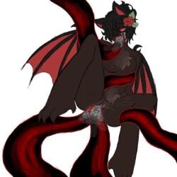 bat_ears bat_wings choking choking_on_tentacle crying crying_while_penetrated cumming_while_penetrated cuntboy dacryphilia dark-skinned_male double_penetration fluffy fluffy_chest forsaken_(roblox) fur masquerade_mask nosferatu_(forsaken) pussy pussy_juice red_eyes restrained_by_tentacles roblox roblox_game robloxian self_upload spectre_(forsaken) squirting squirting_orgasm tagme_(artist) tears_in_eyes tears_of_pleasure tentacle tentacle_in_mouth tentacle_penetration the_spectre_(forsaken) vampire