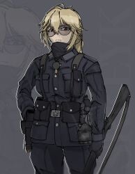 1female 1females 1girl 1girls 2d 2d_(artwork) 2d_artwork clothed clothing digital_drawing_(artwork) digital_media_(artwork) female female_focus female_only fully_clothed glasses grave/digger gun kmusta9 looking_at_viewer roblox roblox_game robloxian royal_nation_(grave/digger) sfw soldat_(grave/digger) solo solo_female solo_focus weapon weapons