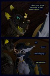 3d_(artwork) absurd_res anthro arm_warmers armwear blue_body blue_eyes blue_fur breasts clothing comic daughter_(lore) dialogue digital_media_(artwork) dragon duo european_mythology father_(lore) father_and_child_(lore) father_and_daughter_(lore) female flauntingfornication fur green_body green_scales hi_res kobold leg_warmers legwear male male/female multicolored_body multicolored_fur mythological_creature mythological_scalie mythology parent_(lore) parent_and_child_(lore) parent_and_daughter_(lore) scales scalie western_dragon white_body white_fur wyvern yellow_eyes