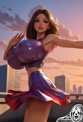 ai_generated animated bimbo bonnie_rockwaller busty bythebrokenone disney disney_channel female female_focus female_only grok hourglass_figure kim_possible nai_diffusion stable_diffusion tan tan_body tan_skin tan_skinned_female video wide_hips