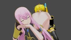 3d akita_neru animated eating_ass megurine_luka meme no_sound rimjob rimming rimming_female self_upload sinfuldegen tagme video vocaloid yuri