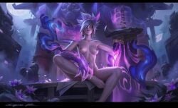 ai_assisted ai_edit ai_generated league_of_legends leaguebitches riven spirit_blossom_riven spirit_blossom_series splash_art
