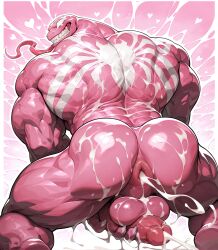 pink bubble venom from marvel by drvlar