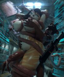 3d 3d_(artwork) absurd_res among_us animal_genitalia animal_penis anthro bodily_fluids breast_grab breast_play breast_squish breasts canid canine canine_genitalia canine_penis canis captured domestic_dog dripping duo edging facial_piercing fangs felid female game_over gameplay_mechanics genital_fluids genitals hand_on_breast hi_res huge_filesize hybrid imminent_sex imminent_vaginal innersloth kenta_(hobbywriter07) ksg male male/female mammal mixedtoofer nipple_piercing nipples nose_piercing nose_ring nude penetration penis piercing precum precum_drip prehistoric_species restrained restrained_by_tentacles ring_piercing saber-toothed_tiger sabertooth_(anatomy) sex sex_toy smug space spacecraft squish stuck suggestive teasing teeth tentacle tentacle_creature tentacle_grab tentacles_from_body toofer toying_partner vaginal_fluids vaginal_penetration vehicle vulva water weapon wet wolf