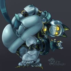 robo-fortune from skullgirls by fetiruxu