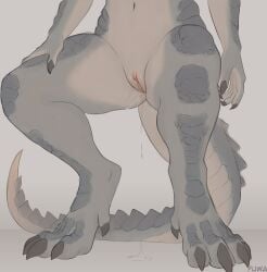 deathclaw from fallout by fuwa (artist)