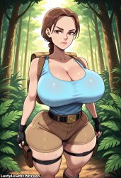 lara croft from tomb raider by lustylewdz