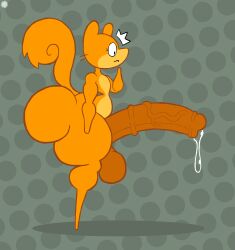 absurd_res aliasing animal_genitalia animal_penis anthro artist_logo artist_name ass balls belly big_balls big_butt big_penis bodily_fluids bottom_heavy bubble_butt countershade_belly countershade_face countershading curvy_figure digital_media_(artwork) dripping emanata equine_genitalia equine_penis eyelashes featureless_feet featureless_hands feet femboy flash_emanata fur genital_fluids genitals halftone halftone_background hi_res huge_butt huge_cock logo looking_at_genitalia looking_at_own_penis looking_at_penis looking_at_self male mammal orange_body orange_fur pattern_background penis precum precum_drip rodent sciurid side_view signature simple_background solo squirrel_(studio_pango) studio_pango text thatdawgmurray thick_thighs tree_squirrel vein veiny_penis whiskers wide_hips