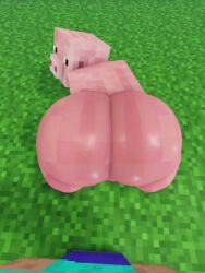 2026 bestiality fat_ass_feral feral minecraft muitetul pig pig_(minecraft) tagme video