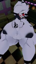 1futa 3d female fredina's_nightclub futanari grin huge_ass huge_breasts marie_(cryptia) marie_(cryptiacurves) nude vrchat