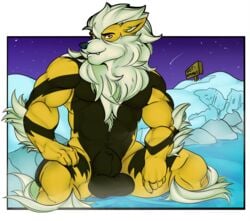 arcanine male male_only nintendo pokemon pokemon_(species) shiny_arcanine shiny_pokemon video_games