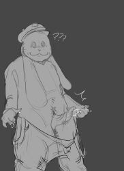 1boy ? ??? after_masturbation anthro anthro_male anthro_only anthro_solo beret broadside_beach bunny clothes clothes_down clothing clothing_down cock cum cum_on_hand cumming cumshot dick digital_media_(artwork) eye_socket floppy_ears furry furry_male furry_only furry_solo genital_fluids gray_background grey_background half_body halfbody hat lagomorph male male_anthro male_furry male_only no-human no_balls no_human no_humans non-human non-human_only only_furry only_male overalls_down pants pants_down penis plain_background png puss_iess question_mark rabbit rex_broadside semen shipwrecked_64 simple_background sketch sketchy smile smiling solo solo_anthro solo_furry solo_male standing standing_up starlings_(broadside_beach) stitch_(sewing) uncolored unusual_genitalia weird_penis whiskers