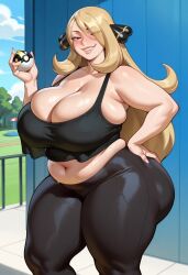 cynthia (pokemon) fan art