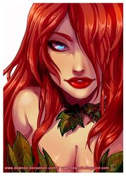 poison ivy from batman (series) by dewnoir