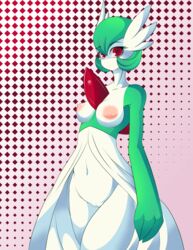 1girls breasts female female_gardevoir female_only gardevoir mintybit nintendo nipples pokémon_(species) pokemon pokemon_(species) pokemon_rse pussy solo standing tagme video_games