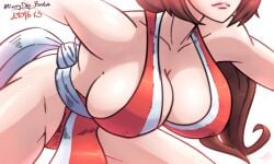 big_breasts fatal_fury female king_of_fighters mai_shiranui shongreen snk