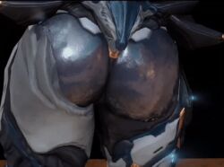 3d animated ass_focus robot_girl saryn_(warframe) screencap solo_female warframe