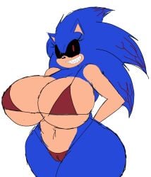 big_breasts bikini cameltoe curvy_female female friday_night_funkin friday_night_funkin_mod hedgehogs_slutty_collection momiji_(artist) rule_63 sega sonia.sex sonic.exe sonic.exe_(character) sonic.exe_(series) sonic_(series) sonic_the_hedgehog_(series) sonica.exe