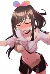 a.i._channel disembodied_hand disembodied_hands female female_focus fingering groping groping_breasts hand_in_another's_panties hand_in_panties kizuna_ai kizuna_ai_inc. molestation organ_rn virtual_youtuber