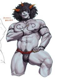 homestuck_troll jockstrap jockstrap_only male_only oddkari pozzol_broyer solo_male tagme vast_error