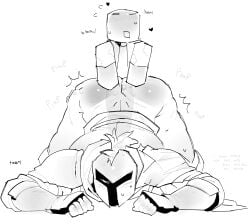 2025 2boys anal anal_sex armor armored_male artist_name ass ass_up averythemayo bara bent_over blocky_anatomy blocky_body blush clothed clothed_male d3rlord3 english_text fully_clothed gauntlets gay gay_anal greyscale helmet line_art male male/male male_only male_penetrated male_penetrating male_penetrating_male mask masked masked_male minecraft minecraft_arg moaning penis penis_in_ass plap request searching_for_a_world_that_doesnt_exist self_upload size_difference slime slime_boy smaller_male sweat text toari unseen_male_face xray_view yaoi