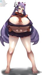 big_breasts bimbo breasts disgaea disgaea_5 gigantic_breasts huge_breasts large_breasts majorita_(disgaea) massive_breasts nippon_ichi_software short_skirt short_stack shortstack skimpy_clothes thighs tomodachi