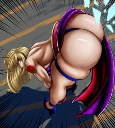 1girls ass ass_focus ass_up bent_over big_ass blonde blonde_hair bonne_jenet breasts butt butt_focus charge_sol clothing dress fat_ass fatal_fury female female_only garou:_mark_of_the_wolves heels high_heels huge_ass large_ass looking_back mature_female motion_blur muscular_arms muscular_female muscular_thighs panties snk solo tagme tattoo thick_thighs wide_hips